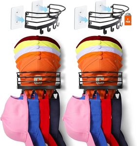 lot 9471 image: 2-Pack Metal Hat Organizers (Holds up to 30 Caps)