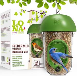 lot 9489 image: Weatherproof Wild Bird Tube Feeder