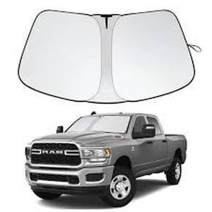 lot 9493 image: INSAUTO Custom-Fit Windshield Sun Shade for 20102026 Dodge Ram 25003500