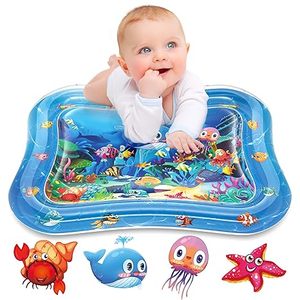 lot 9497 image: Infinno Inflatable Tummy Time Mat  Premium Baby Water Play Mat