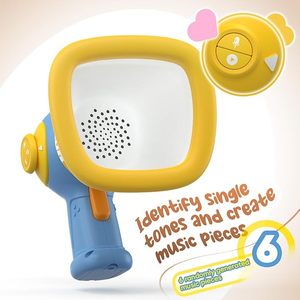 lot 9501 image: Kids Interactive Voice Changer Megaphone  3 Sound Effects & Recorder