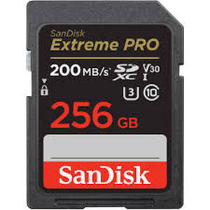 lot 9506 image: SanDisk 256GB Extreme PRO UHS-I SDXC Memory Card