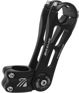 lot 9513 image: BUCKLOS Adjustable Bike Stem Riser  0-80° Angle Adjustment 31.8145mm