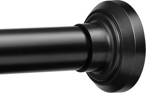 lot 9517 image: ENJOYBASICS Matte Black Tension Rod (3052)