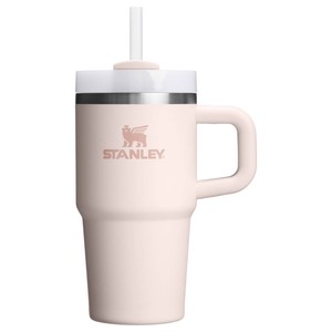 lot 3969 image: Stanley 20 oz Stainless Steel H2.0 FlowState Quencher Tumbler Rose Quartz 2.0