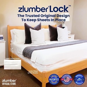 lot 3973 image: Secure Sheet Holder with Heavy-Duty Mattress Straps  No More Loose Bedding, Universal Fit, Easy One-Time Installation