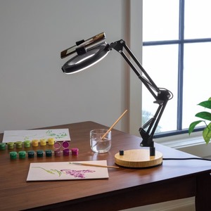 lot 3981 image: Task Lamp (Includes LED Light Bulb) - Threshold