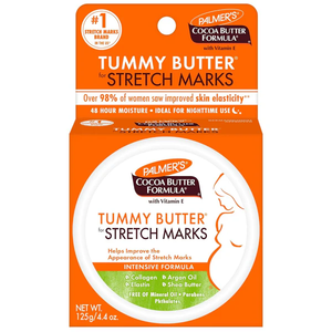 lot 3145 image: 2 Pack - Palmers 4.4 oz. Cocoa Butter Formula Tummy Butter Balm for Stretch Marks and Pregnancy Skin Care