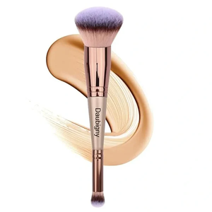 lot 3170 image: 3 Pack - Dual-Ended Complexion Makeup Brush  Foundation & Concealer, Cruelty-Free Blending Tool
