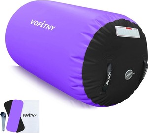 lot 2679 image: VOFiTNY Gymnastics Tumbling Equipment Air Barrel Inflatable Octagon Tumbler Roller Back-bend Trainer Cheerleading Without Pump