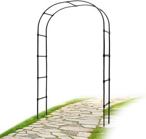 lot 22762 image: Arch Arbor Garden Trellis  Sturdy Metal Plant Support