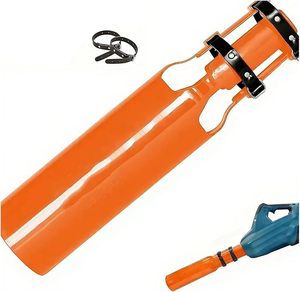 lot 22766 image: Yellow Leaf Blower Air Booster  High-Velocity Extension Nozzle