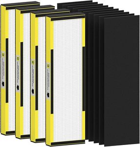lot 22775 image: 4-Pack FLT4825 HEPA Filter B Replacement  Premium 10-Piece Bundle