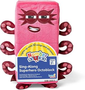 lot 22777 image: Numberblocks Sing-Along Superhero Octoblock  Learning Resources (Ages 3)