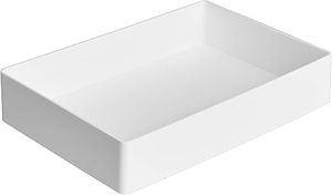 lot 22789 image: Rectangular Desk Organizer  9.4 Storage Trays with Drawer
