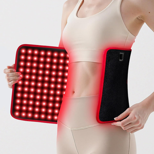 lot 3202 image:  $69.99 RETAIL PRICE  24 x 12 Red Light Therapy Pad with Controller, 660nm & 850nm Near Infrared Light Therapy with Timer, Pulse Mode, 242 LED Beads, Back, Shoulder, Joint Pain Relief