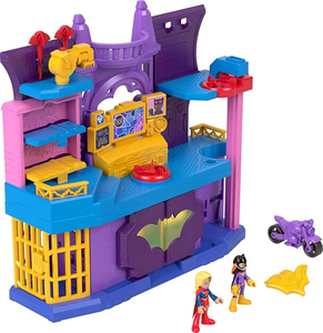 lot 102 image: Fisher-price Imaginext DC Super Friends Batgirl Hero Hideout Playset (kids - ages 3 years)
