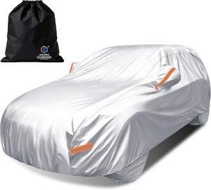 lot 4093 image: iCOVER Car Cover, All Weather Exterior SUV Cover Fits Vehicle Length 184 to 188