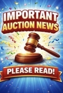 lot 0 image: Important Auction News Please Read