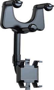lot 2748 image: 360 Degree Rotatable and Retractable Car Phone Holder, Black, Compatible with iPhone