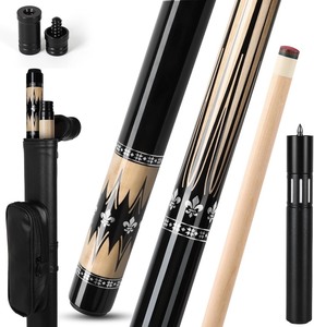lot 2777 image: Retail $179.99 Pool Cues Stick, Pool Cue Stick Sets of 431 Cue Sticks 58 inch Pool Cues Adult Canadian Maple Wood Billiard Stick