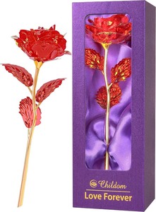 lot 4121 image: Mothers Day Rose Gifts for Mom,Birthday Gifts for Women,Mothers Day Flowers Gifts for Mom from Daughter Son,Red Artificial Flowers Gift for Wife,Grandma,Christmas,Valentines,Anniversary