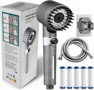 lot 4123 image: Drivse Showerhead, 2026 NEW Drivse Filtered Shower Head with Handheld