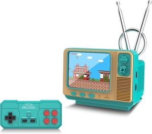 lot 4155 image: Retro Game Console - 42 JALECO  168 Classic Games, 2.4G Wireless 2-Player, 3.0 Inch IPS Screen, TF Card Expansion, Great for Kids