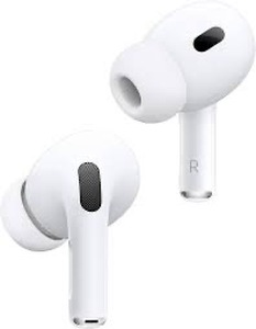 lot 2807 image: Apple AirPods Pro 2 Wireless Earbuds, Active Noise Cancellation, Hearing Aid Feature, Bluetooth Headphones, Transparency, Personalized Spatial Audio, High-Fidelity Sound, H2 Chip, USB-C Charging