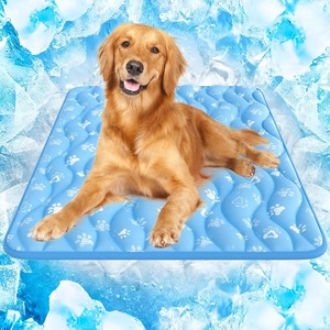 lot 2833 image: Cooling Mat for Dogs, Arc-Chill Dog Cooling Mat (Q-Max0.45), Non-Slip Washable Pet Cooling Pad, Summer Self-Cooling Bed for Dogs Cats, Portable Crate Mat for Indoor & Outdoor Use,18x29