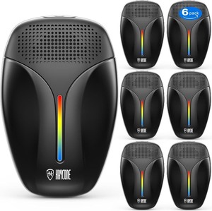 lot 2836 image: Upgraded Ultrasonic Repeller & Insect Indoor Repeller,Ultrasonic and Repellent for Roach,Rodent,Mouse,Bugs,Mosquito,Mice,Spider,Ant,3 Mode Switching,6 Packs