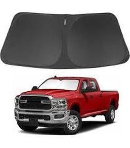 lot 22878 image: Custom-Fit Windshield Sun Shade 20102026 Dodge Ram 25003500