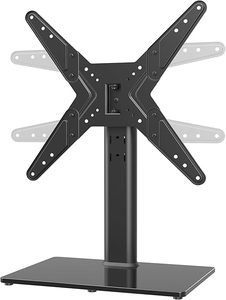 lot 22889 image: Hemudu Universal Swivel TV Stand (HT02B-002)  2150 Tabletop Mount