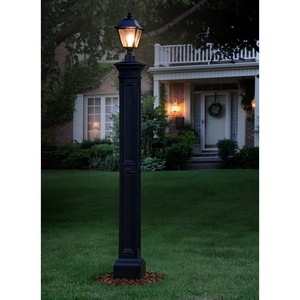 lot 4205 image: Mayne 72-in H Black Vertical Pole Only