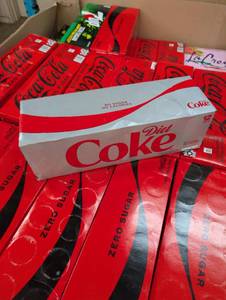 lot 1271 image: 12-pack of Diet Coke (12 oz. cans)