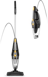 lot 2842 image: Eureka Blaze Stick Vacuum Cleaner, Powerful Suction 3-in-1 Small Handheld Vac with Filter for Hard Floor Lightweight Upright Home Pet Hair, Dark Black