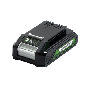 lot 11167 image: Greenworks 24V 2Ah Lithium-Ion Battery  200 Tool Compatible