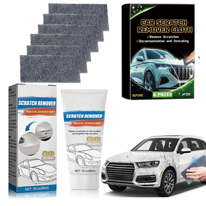 lot 3351 image: Nano Sparkle Cloth Car Scratch Remover with Scratch Repair Paste, Upgraded Nano Sparkle Cloth for Cars Scratches, Miracle Nano Cleaning Cloth Scratch Remover for Deep Scratch Repair on Car Paint