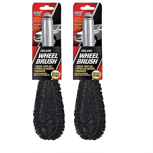lot 3389 image: 2 Pack - Elite Auto Care 8927 Deluxe Wheel Brush
