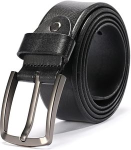 lot 22895 image: Mens Classic Genuine Leather Belt Adjustable Size 4246