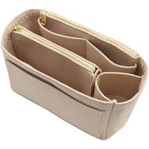 lot 22917 image: Bogg Bag Compatible XL Tote Organizer Insert  Multi-Pocket Beach Bag Divider