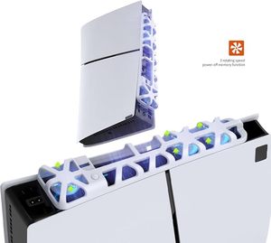 lot 22939 image: PS5 Pro Internal Cooling Fan  Console Temperature Control Riser (White)