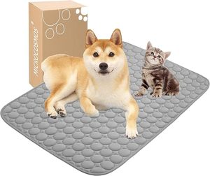 lot 22953 image: Instant Cooling Summer Mat & Sleeping Pad (Dark Grey, 28 x 22)