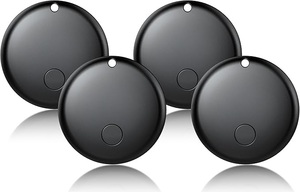 lot 22965 image: CHERRY F2 Portable Tag Locator Devices  Apple Find My Compatible (2025 4-Pack)