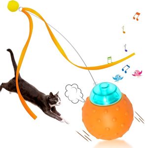 lot 22970 image: Interactive Automatic Moving Cat Toy Ball  360° Self-Rotating Electric Toy
