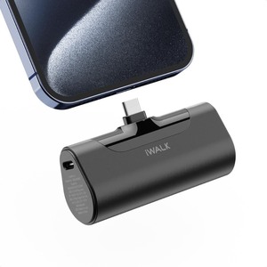 lot 4219 image: iWALK Portable Charger for iPhone 171615 USB-C Small Power Bank 20W 4,500mAh Fast Charging Battery Pack Compatible with iPhone 151617 Plus17 Pro17 Pro Max, Samsung Galaxy S25S24S23 Android
