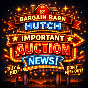 lot 0 image: Important Auction News Please Read