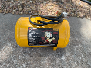 lot 17 image: Performance Tool 5 Gallon Portable Air Tank