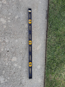 lot 28 image: Long Black Carpenters Level