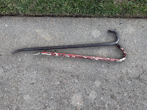 lot 32 image: Pair of Pry Bars  Crowbars